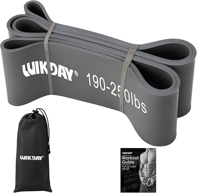 Resistance Bands for Working Out, Exercise Bands, Workout Bands, Pull Up Assistance Bands for Body Stretching Training Physical Therapy Muscle Training for Men & Women-GravixFit