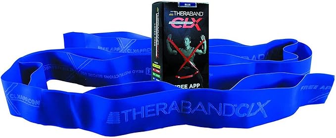 THERABAND CLX Resistance Band with Loops-GravixFit