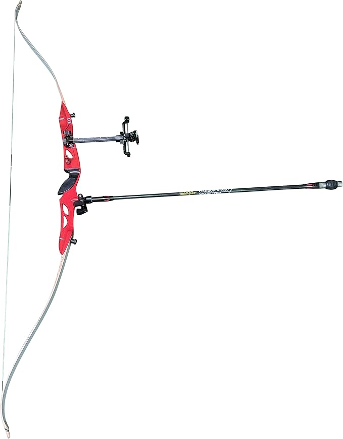 SAS Carbon X Pro Bow Stabilizer Main Bar for Compound Bows with Dampener and Weights Ultra Lightweight 27in 30in