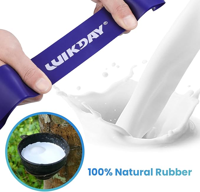 Resistance Bands for Working Out Exercise Loop Bands Workout Bands Set for Men Women Body Stretching, Crossfit Training, Home Workout, Physical Therapy, Booty Legs, Set of 5-GravixFit