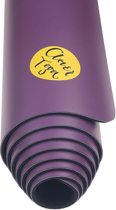 Clever Yoga Liquid Balance Thick Yoga Mat - Pro Exercise Yoga Mat with Non-Slip Surface for Home Gym, Earth-Friendly & Recyclable Pilates and Workout Pad Women & Men, 4.5 mm-GravixFit