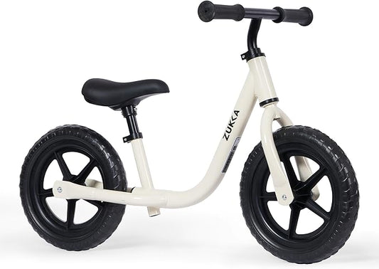 12 inch Toddler Balance Bike Adjustable Handlebar & Seat Anti-Slip Grip Suitable for 2-5 Years Old with Footrest Lightweight for Tolddlers Boys Girls Multiple Colors to Choose-GravixFit