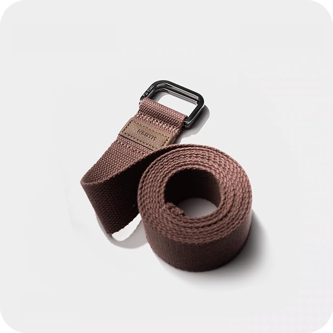 Fitness Yoga Strap, Soft Cotton Workouts Unisex Yoga Straps, Stretch Bands for Exercise and Flexibility, Yoga Belt for Fitness, Yoga, Pilates-GravixFit