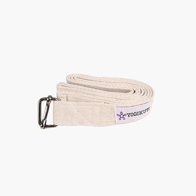 Yoga Strap - Adjustable D-Ring Buckle Yoga Belt for Pilates, Gym Workouts, and Physical Therapy | Improves Sitting Posture for Women & Men-GravixFit