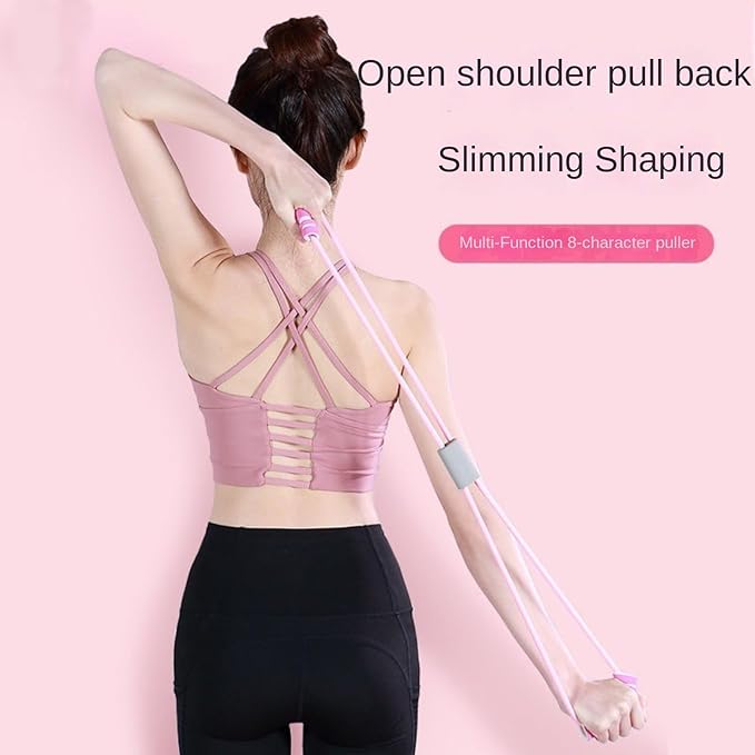 Crossover Resistance Band - Shoulder Back Training/Yoga Stretch/Posture Corrector-GravixFit