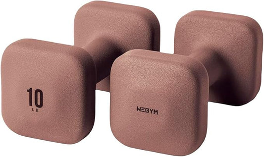 SafeGrip Dumbbells, Anti-Slip, Anti-Roll, Thick Handles, Free Weights, Square Dumbbells for Secure Workouts at Home, Weightlifting, and Personal Training-GravixFit