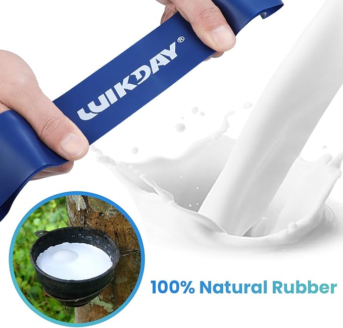 Resistance Bands for Working Out Exercise Loop Bands Workout Bands Set for Men Women Body Stretching, Crossfit Training, Home Workout, Physical Therapy, Booty Legs, Set of 5-GravixFit