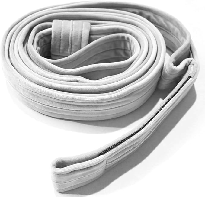 8.2ft 2.5m Aerial Straps Ropes Yoga Aerial Acrobatics Body Aerial Loop Trapeze Circus Apparatuses Equipment Three-Layer Straps 1 pairs-GravixFit