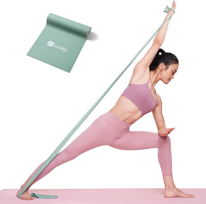 KEEP Resistance Bands for Working Out, Exercise Bands for Legs and Booty, Natural Latex Workout Bands for Women and Men, Stretch Bands for Exercise, Physical Therapy, Fitness, Pilates-GravixFit
