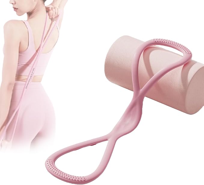 Luminousdo Resistance Bands,2025 New Upgraded Figure 8 Resistance Band for Working Out,High Elasticity Stretch Arm Rope for Yoga,Chest Expander Strap with Handles for Women Men-GravixFit