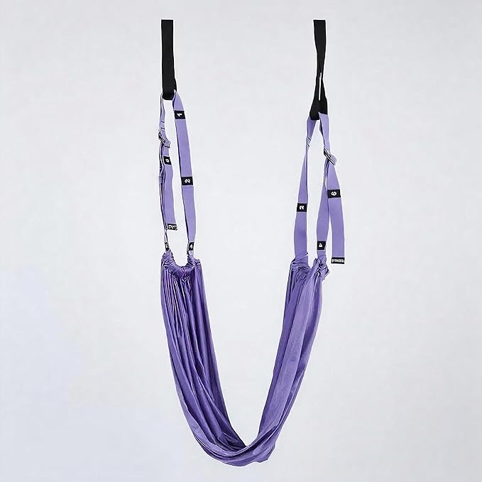 Yoga strap, stretching strap, yoga straps for stretching, Precise stretching, unlocking high difficulty poses in home-GravixFit