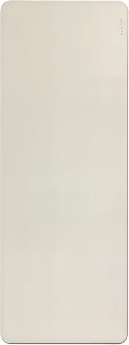 4mm Cushioned Exercise Mat for Yoga & Pilates - Anti Slip, Polyurethane with Suede Top & Carrying Strap-GravixFit