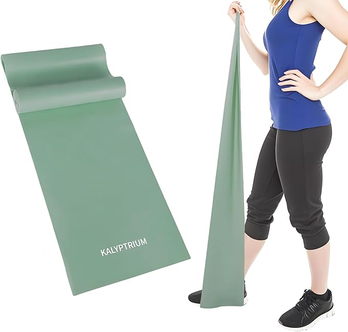 Workout Resistance Bands - Natural Latex Exercise Bands for Physical Therapy, Stretching, Yoga, Pilates, Strength Training & Home/Gym Fitness-GravixFit