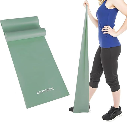 Workout Resistance Bands - Natural Latex Exercise Bands for Physical Therapy, Stretching, Yoga, Pilates, Strength Training & Home/Gym Fitness-GravixFit