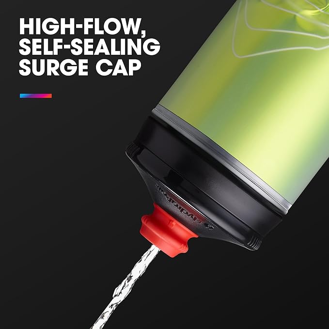 HydraPak Polar Surge Insulated Bike Water Bottle 2-Pack (20oz or 24oz) - High Flow, Fits Most Bike Cages, For Cycling & Sports-GravixFit