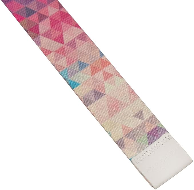 yogadesignlab YOGA DESIGN LAB | The Yoga Strap | Luxurious, Extra Long, Super Soft, Eco Printed | Studio Quality, Adjustable | Safely Stretch Further and Hold Longer | 8 ft Long-GravixFit