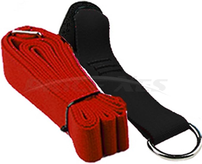 Door Flexibility & Stretching Leg Strap - Great for Ballet Cheer Dance Gymnastics or ANY Sport Leg Stretcher Door Flexibility Trainer Premium stretching equipment-GravixFit