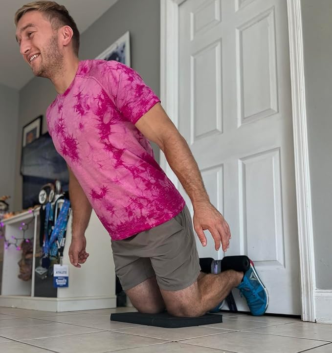 NordStick Nordic Hamstring Curl Strap - Original Nord Stick Exercise Set for Home and Travel - 5 Second Set Up-GravixFit