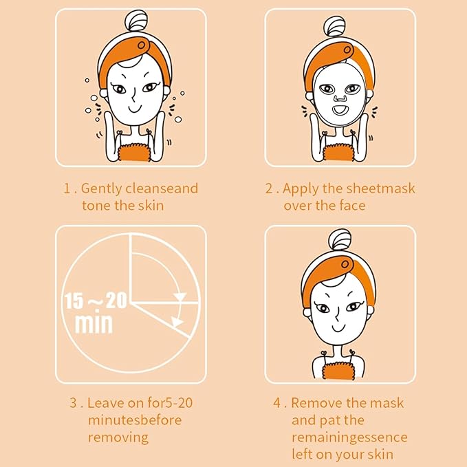 18 Pack Collagen Face Masks Skincare Bulk,Hydrating Spa Face Mask Beauty for Sensitive Skin,Sheet Mask for Skin Care, Facial Mask Sets Birthday Party Gifts for Women/Teen Girls/Kids-GravixFit