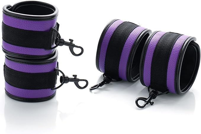 6pcs Black PU Adjustable Straps Sports Training Fitness Gear Home Yoga Set-GravixFit