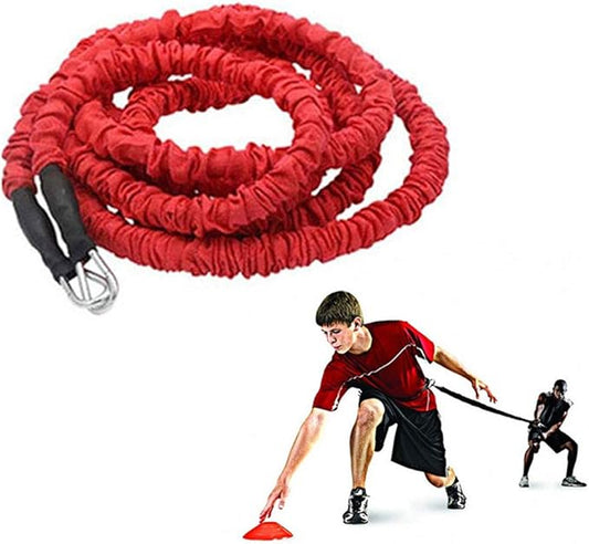 YNXing Resistance Training Rope Explosive Force Bounce Physical Training Resistance Rope Improving Speed, Stamina and Strength-GravixFit