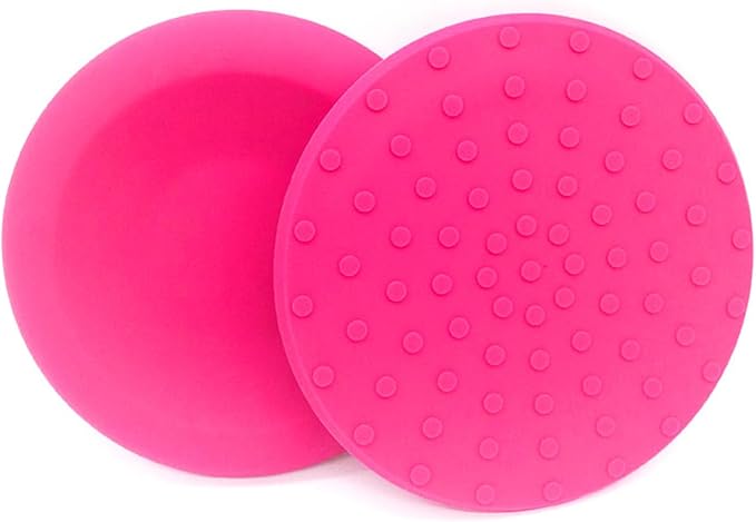 Silicone disc yoga anti-slip mat, fitness sports knee and elbow pads disc mat(Light Blue)-GravixFit