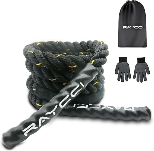 Jump Rope, Weighted Jump Rope for Men & Women, 2.2 lb 2.5 lb 2.8 lb 5.5 lb Heavy Exercise Jumpropes for Fitness Home Gym Workout Equipment for Improve Strength, Building Muscle, Power Training