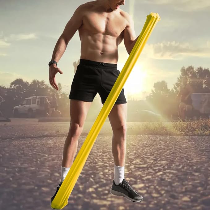 Resistance Bands, Elastic Exercise Bands for Working Out, Physical Therapy, Recovery, Yoga, Pilates, Strength Training-GravixFit