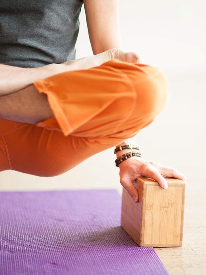 Hugger Mugger Bamboo Yoga Block-GravixFit