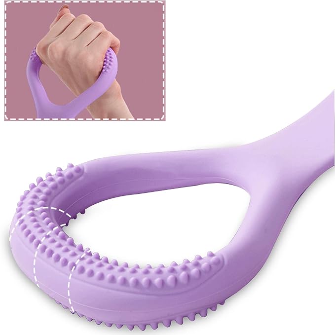 Figure 8 Fitness Resistance Band, Arm|Back Training Elastic Ropes - Pure Barre Workout Chest Arm and Shoulder Stretch Bands Exercise Equipment for Physical Therapy,Yoga,Pilates, Stretching-GravixFit