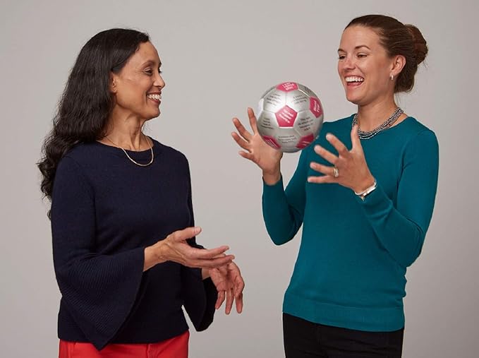 Trainers Warehouse 6" Thumball Collection, 32 Prompts for Conversation, Team Building, Relationship and Training-GravixFit