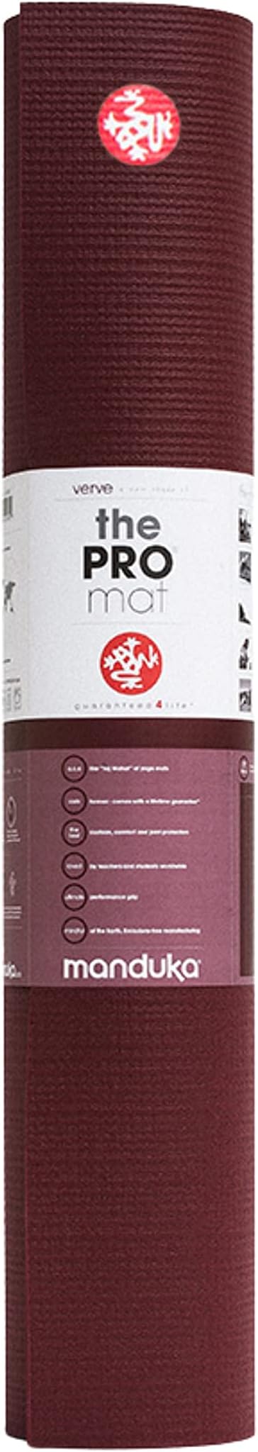 Manduka PRO Yoga Mat - 6mm | Lifetime Durability | Hygienic Construction | Premium Studio Quality | Teacher Approved-GravixFit