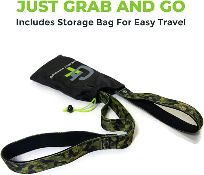 Gradient Fitness Stretching Strap for Physical Therapy, 12 Multi-Loop Stretch Strap 1.5" W x 8' L, Neoprene Handles, Physical Therapy Equipment, Yoga Straps for Stretching, Leg Stretcher.-GravixFit