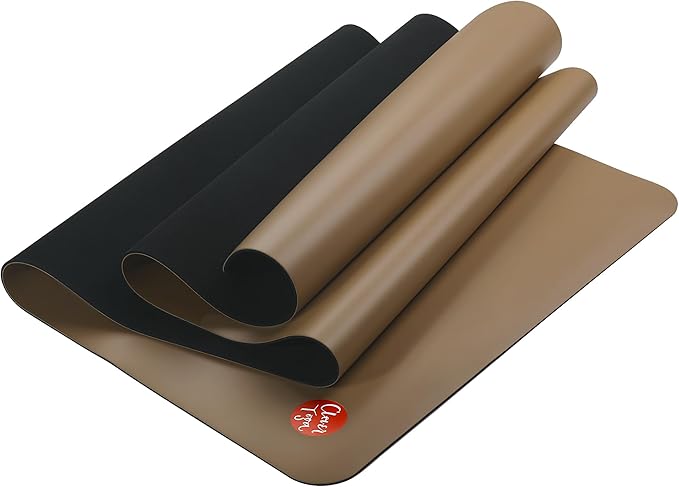 Clever Yoga Liquid Balance Thick Yoga Mat - Pro Exercise Yoga Mat with Non-Slip Surface for Home Gym, Earth-Friendly & Recyclable Pilates and Workout Pad Women & Men, 4.5 mm-GravixFit