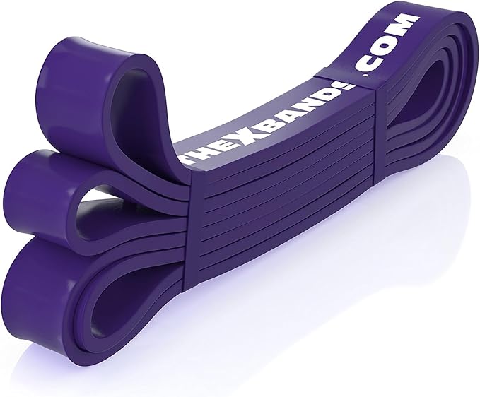 Resistance Bands Set with Carrying Bag, 4 Color-Coded Pull Up Assistance Bands for Exercise, Workout, Fitness-GravixFit