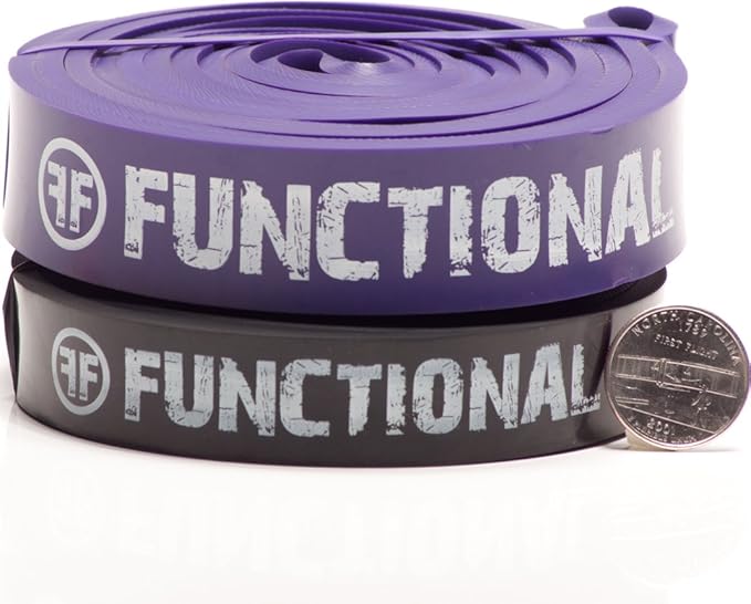 Pull Up Assist Bands Set by Functional Fitness. Heavy Duty Resistance and Assistance Training Band-GravixFit