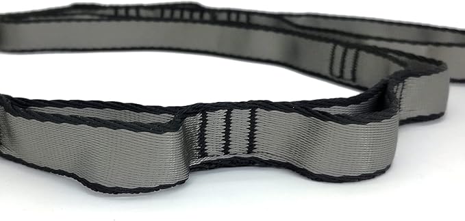 PRIOR FITNESS 2pcs Nylon Daisy Chain Straps for Aerial Yoga Hammock Swing Adjustable Aerial Silk Extender Strap Rope Anti-Gravity Yoga Extend Belts-GravixFit