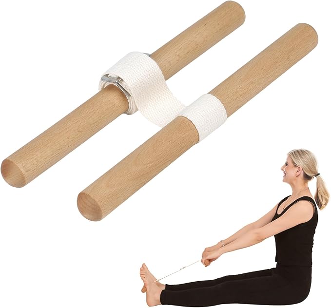–Innovative Stretching Equipment for Enhanced Flexibility, Pain Relief, and Improved Mobility. it Improves Posture and Offers Adjustable Length Easily Perform Yoga and Stretching, and at Home!-GravixFit