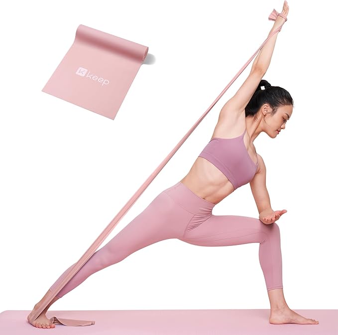 KEEP Resistance Bands for Working Out, Exercise Bands for Legs and Booty, Natural Latex Workout Bands for Women and Men, Stretch Bands for Exercise, Physical Therapy, Fitness, Pilates-GravixFit