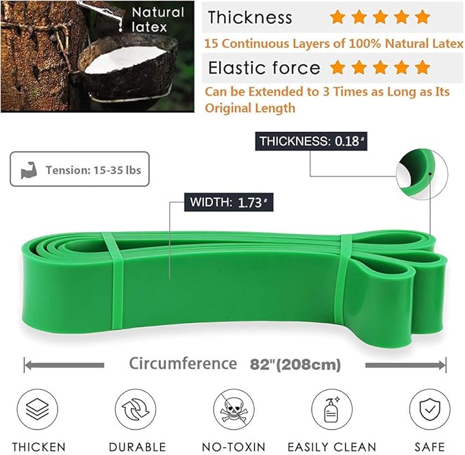 Pull-Up Bands - Resistance Bands for Women's Workout - Perfect for Gym & Home-GravixFit