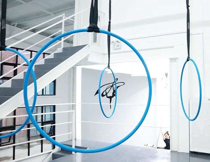 PRIOR FITNESS Premium Lyra Hoop Tape, Aerial Lyra Hoop Anti Skid Tape, 16.4ft/5m Aerial Hoop Lyra Tape Non-Slip Grip Tapes Yoga Rig Tape for Exercises Gymnastics Acrobatics Kinesiology-GravixFit