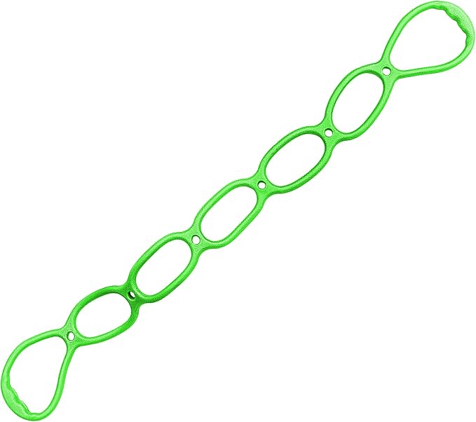 Walk at Home Workout Bands 7 Ring Adjustable Resistance Bands for Working Out Home Workout Walking Exercise Workout Bands Fitness Program Exercise Bands Stretch Bands for Recovery-GravixFit