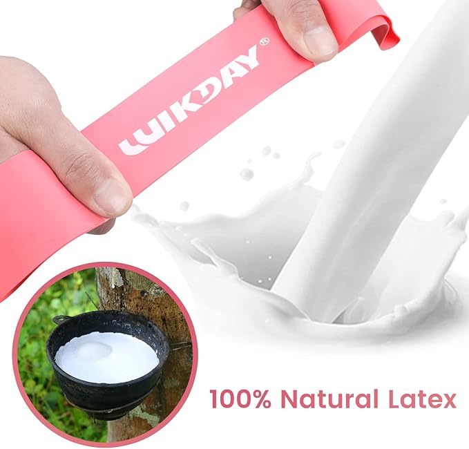 Resistance Bands for Working Out Exercise Loop Bands Workout Bands Set for Men Women Body Stretching, Crossfit Training, Home Workout, Physical Therapy, Booty Legs, Set of 5-GravixFit