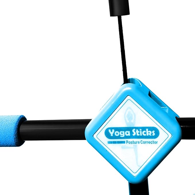 Back Straightener Posture Corrector|Yoga Stick Stretching Tool for Women and Men|Portable Posture Corrector Pole,Stretch Mobility Stick, Physical Workout Exercise Dowel-GravixFit