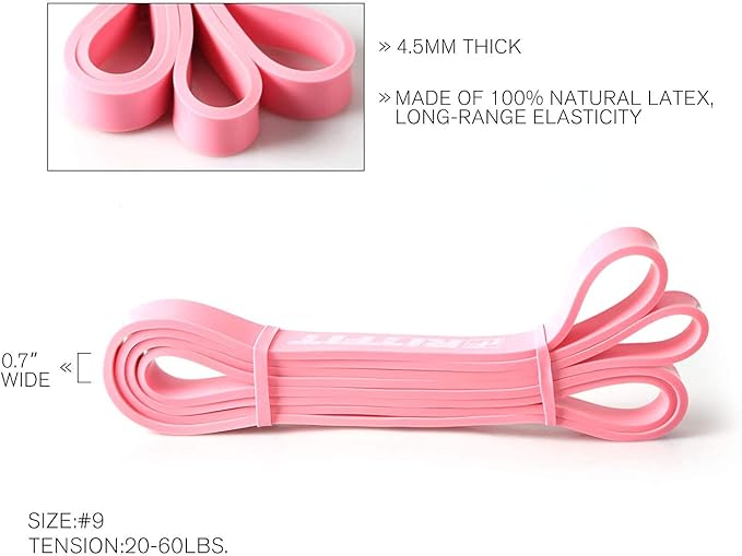 RitFit Pull Up Assist Band - Premium Resistance Band for Pull Up Assistance, Resistance Training, Body Stretching, Powerlifting, Mobility Training-GravixFit