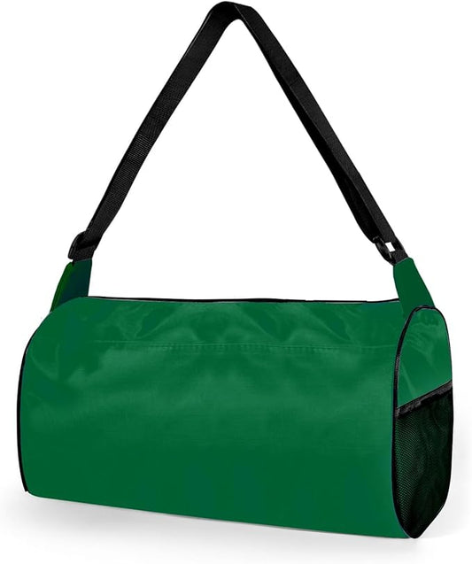 C&F BOGMOST Small Gym Bag for Women & Men,Small Lightweight Duffel Bag Carry On Bags Mini Duffel Travel Bag Waterproof Sports Bags for Workout/Sport/Travel, Dark green-GravixFit