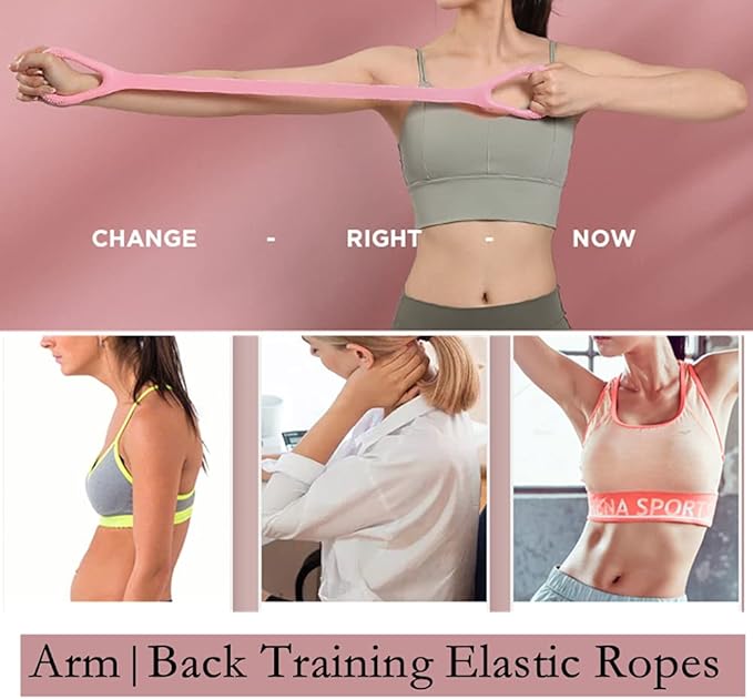 Resistance Bands,Professional Exercise Bands Long Natural Latex Elastic Bands, Perfect for Strength Training,Physical Therapy,Yoga,Pilates,Stretching-GravixFit