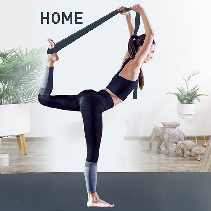 Resistance Bands,Professional Long Non-Latex Elastic Stretch Bands,Exercise Bands for Physical Therapy, Yoga, Pilates, Rehab, at-Home or The Gym Workouts, Strength Training-GravixFit