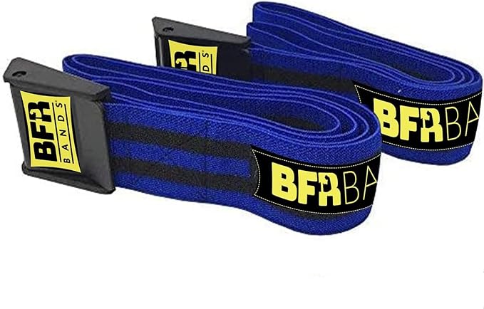 Bands Blood Flow Restriction Bands for Arms Legs & Glutes Extra Wide 2" Straps for Occlusion Training Quick-Release Elastic Strap Ideal for Muscle Growth Without Heavy Weights-GravixFit