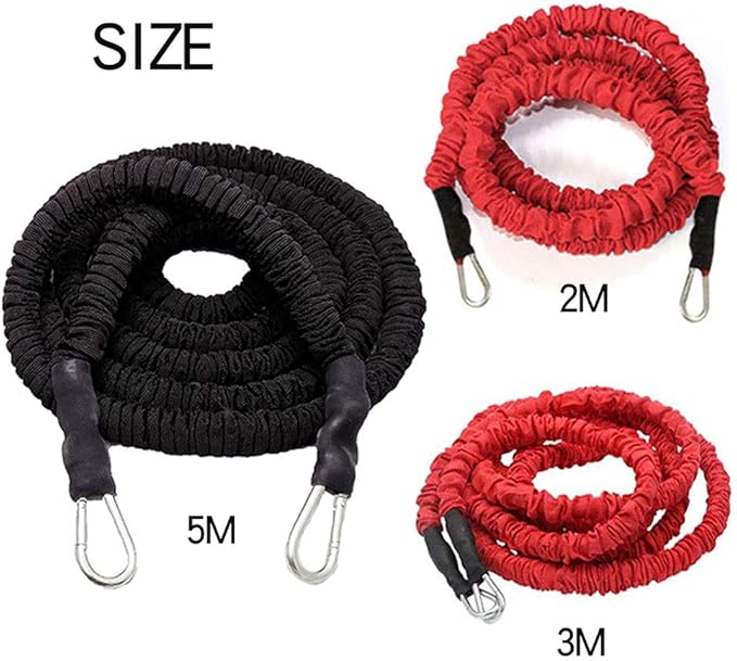 YNXing Resistance Training Rope Explosive Force Bounce Physical Training Resistance Rope Improving Speed, Stamina and Strength-GravixFit